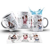 Caneca 325ml Dia Das Mães Se houver o amanhã em que não