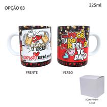 Caneca 325ml Dia Dos Namorados Um A Nós Caneca 325ml Dia Dos Namorados Um A Nós