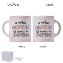 Caneca 325ml Dia Dos Professores Diretor Diretora Corujinhas Caneca 325ml Dia Dos Professores Diretor Diretora Corujinhas