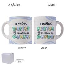 Caneca 325ml Dia Dos Professores Diretor Diretora Corujinhas