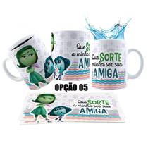 Caneca 325ml Divertidamente 2 Amizades Amigos Tristeza