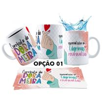 Caneca 325ml Dorama Dorameira Currículo da Dorameira K-Drama Caneca 325ml Dorama Dorameira Currículo da Dorameira K-Drama