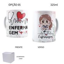 Caneca 325ml Enfermaria Enfermeira Enfermeiro