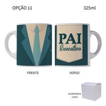 Caneca 325ml Feliz Dia Do Pais Melhor Pai Do Mundo Super Pai