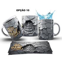 Caneca 325ml Feliz Natal Árvore de Natal Caneca 325ml Feliz Natal Árvore de Natal