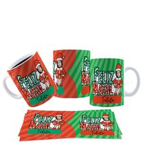 Caneca 325ml Feliz Natal Personalizada Foto Rosto E Nome Caneca 325ml Feliz Natal Personalizada Foto Rosto E Nome