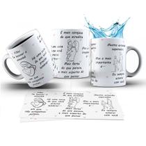 Caneca 325ml Filhos Se houver o amanhã em que não estejamos Caneca 325ml Filhos Se houver o amanhã em que não estejamos