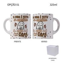 Caneca 325ML Flork A vida é feita de escolhas, eu escolhi