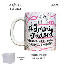 Caneca 325ml Flork Adm Administrador Administradora