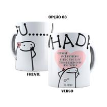 Caneca 325ml Flork Cunhado Cunhada Comadre