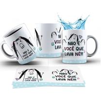 Caneca 325ml Flork Dias Das Mães não é você que lava né