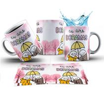 Caneca 325ml Flork Eu Amo Doramas Dorameira K-drama Caneca 325ml Flork Eu Amo Doramas Dorameira K-drama