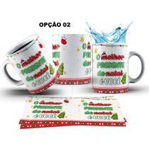 Caneca 325ml Flork Natal O melhor presente de natal é você