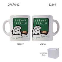 Caneca 325ml Flork Professores A Prova Tá Fácil, Para Quem