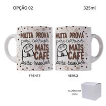 Caneca 325ml Flork Professores Muita prova para corrigir