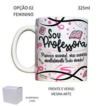 Caneca 325ml Flork Profissões Dia Dos Professores