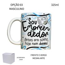 Caneca 325ml Flork Profissões Empreendedor Empreendedora Caneca 325ml Flork Profissões Empreendedor Empreendedora
