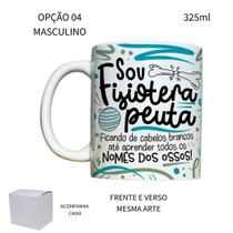 Caneca 325ml Flork Profissões Fisioterapeuta