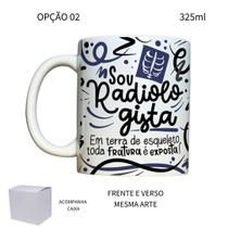 Caneca 325ml Flork Profissões Radiologista