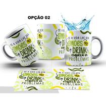 Caneca 325ml Flork Se a vida lhe der limões faça um drink