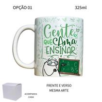 Caneca 325ml Flork V2 Professor Gente que ama ensinar