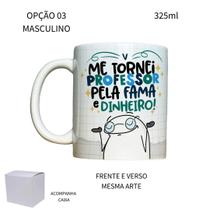 Caneca 325ml Flork V2 Professor Me tornei professora pela