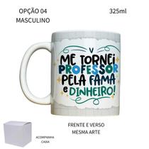 Caneca 325ml Flork V2 Professor Me tornei professora pela