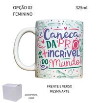 Caneca 325ml Flork V2 Professores Caneca do Prô + incrível