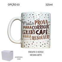 Caneca 325ml Flork V2 Professores Muita prova para corrigir