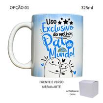 Caneca 325ml Flork V2 Uso Exclusivo Do Melhor Pai Do Mundo!