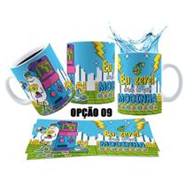 Caneca 325ml Frases Retrô Vintage Nostalgia Anos 80 Anos 90