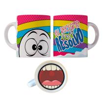 Caneca 325ml Gino Bocão Eu reclamo mas resolvo Engraçadas Caneca 325ml Gino Bocão Eu reclamo mas resolvo Engraçadas