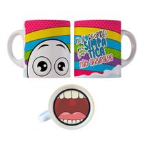 Caneca 325ml Gino Bocão Hoje acordei pra ser simpática não atrapalhe