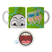 Caneca 325ml Gino Bocão Não deixe pra amanhã o foda-se que você pode dizer hoje