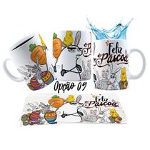 Caneca 325ml Gino Páscoa Toma chocolate pra acalmar esse teu estresse