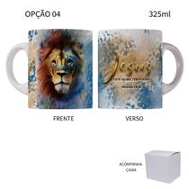 Caneca 325ml Jesus O Leão De Judá Yeshuá Caneca 325ml Jesus O Leão De Judá Yeshuá