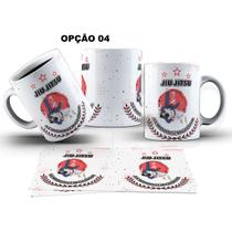 Caneca 325ml Jiu-Jitsu Brasileiro Artes Maciais Luta