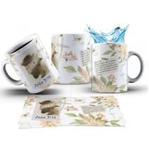 Caneca 325ml João 3:16 Porque Deus amou o mundo de tal