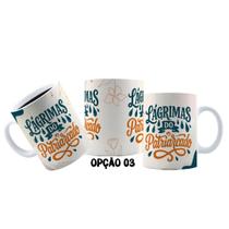Caneca 325ml Lágrimas do patriarcado Engraçadas Meme