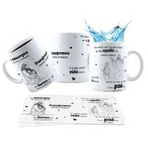 Caneca 325ml Lindo Momento Me enxergou na minha tormenta