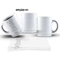 Caneca 325ml M4 Feliz Natal Minimalista Delicada