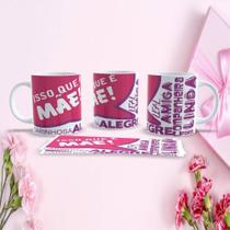 Caneca 325ML Mães Estampa 26 Branca para Dia das Mães Apta micro-ondas Outras Marcas Caneca 325ML Mães Estampa 26 Branca para Dia das Mães Apta micro-ondas Outras Marcas