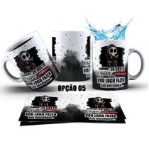 Caneca 325ml Meme Hummm Eu gosto assim Amostradinho Caveira