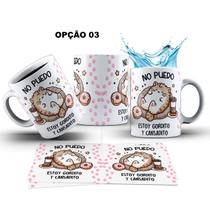 Caneca 325ml Meme No Puedo Estoy Gordito Y Cansadito