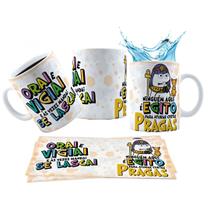 Caneca 325ml Meme Orai e vigiai e às vezes mandeí se lascai Caneca 325ml Meme Orai e vigiai e às vezes mandeí se lascai