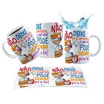 Caneca 325ml Não deixe pra amanhã o que você pode deixar