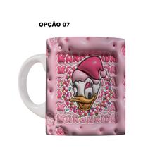 Caneca 325ml Natal Mickey Minnie Donald Margarida Pateta Plu