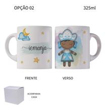 Caneca 325ml Orixás Candomblé Umbanda Iemanjá