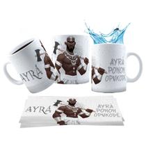 Caneca 325ml Orixás Umbanda Candomblé Quimbanda Ogum, Oxum