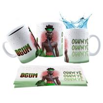 Caneca 325ml Orixás Umbanda Candomblé Quimbanda Ogum, Oxum